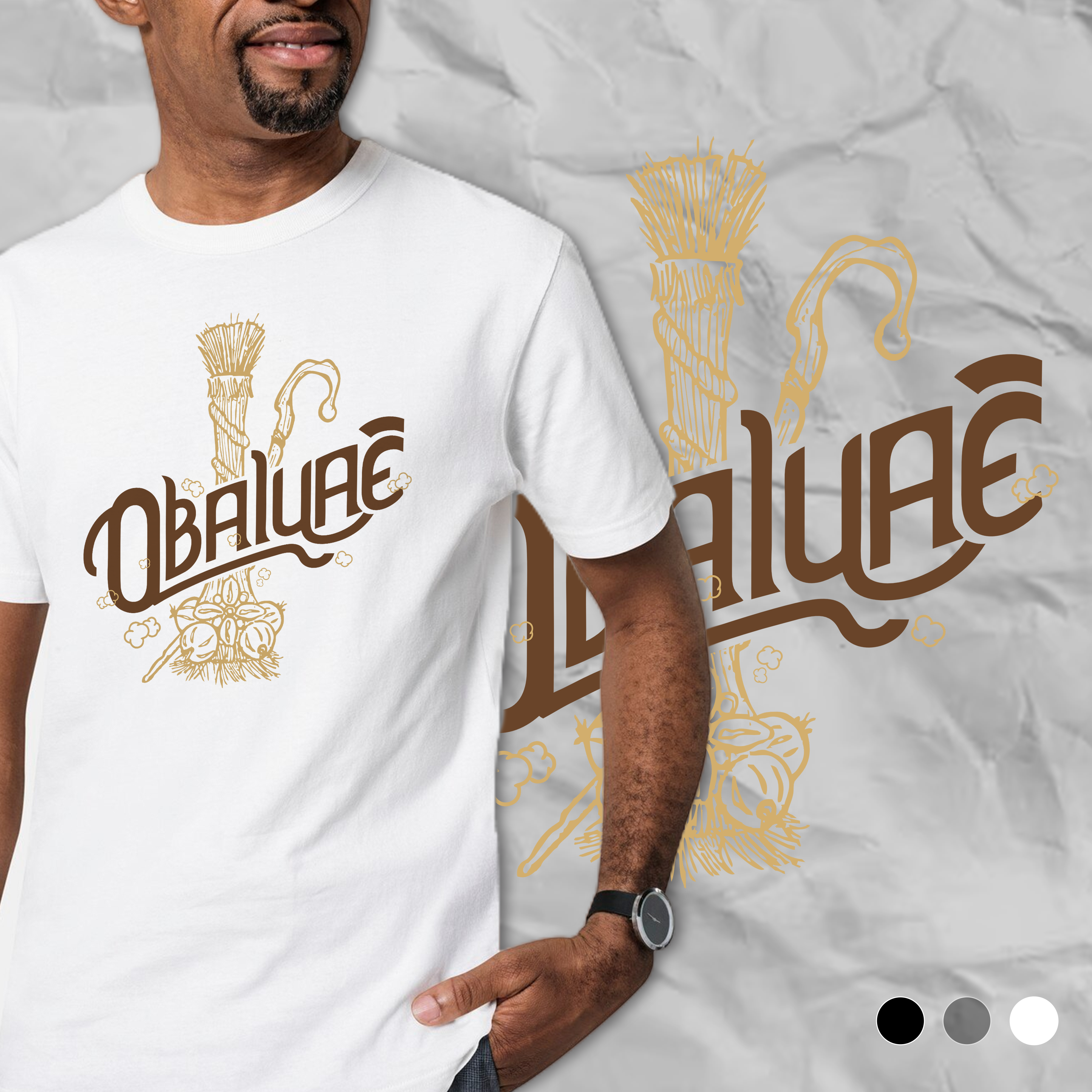 Camiseta  Obaluaê