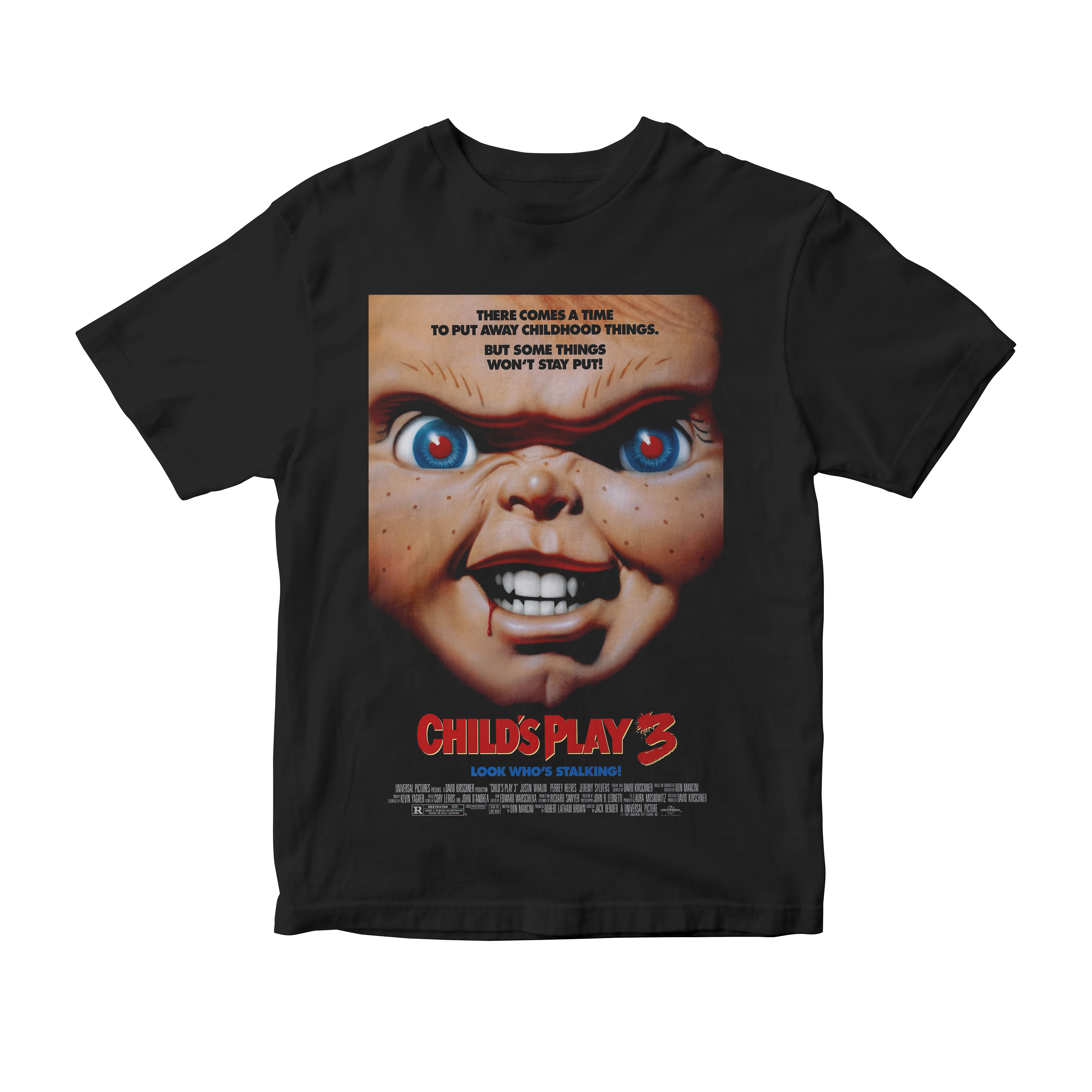 Camiseta Child's Play 3 - Brinquedo Assassino 3 (Chucky)