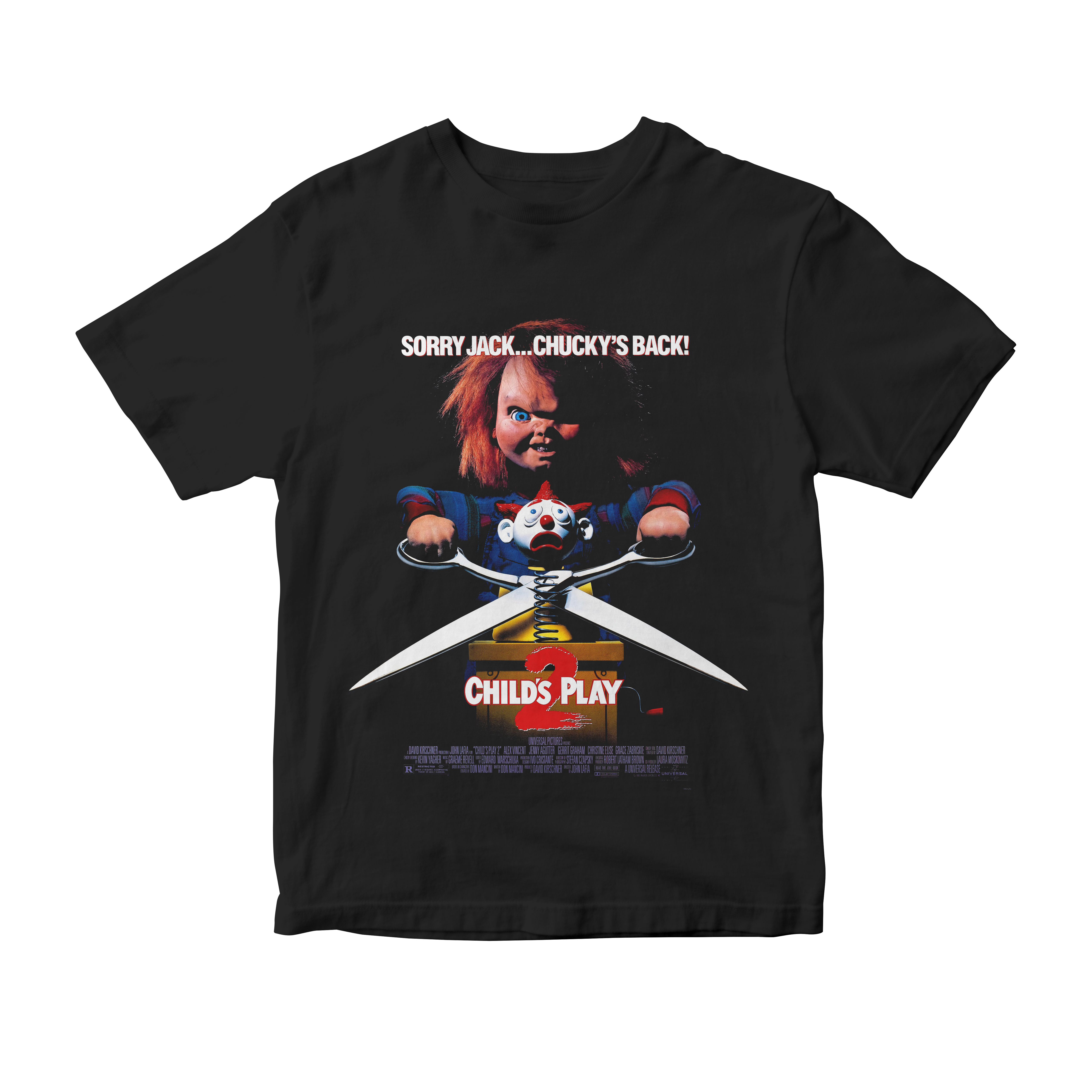 Camiseta Child's Play 2 - Brinquedo Assassino 2 (Chucky)