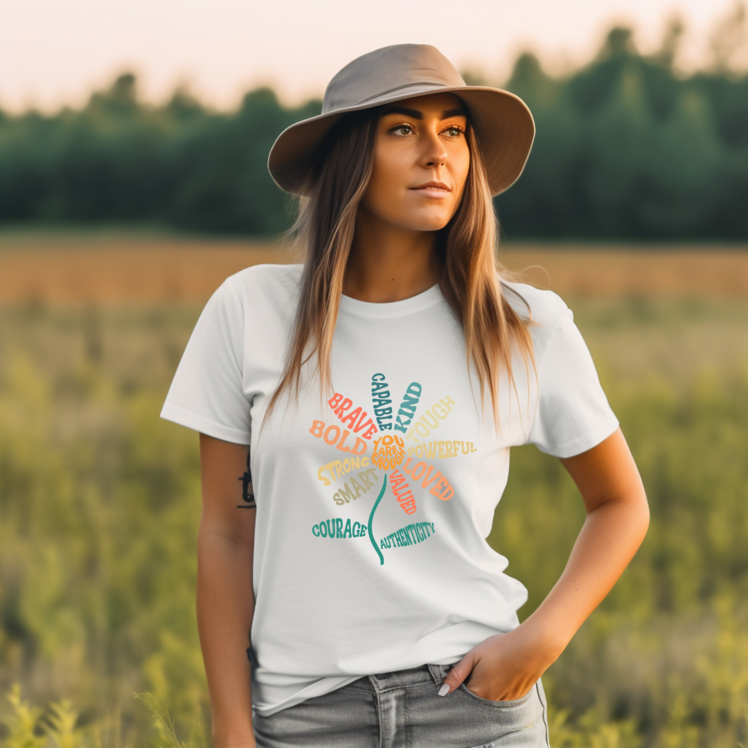 Camiseta Cristã - Valorizado por Deus