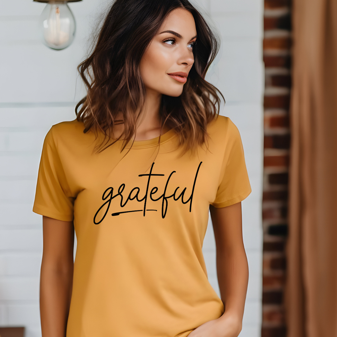 Camiseta Cristã - Gratidão