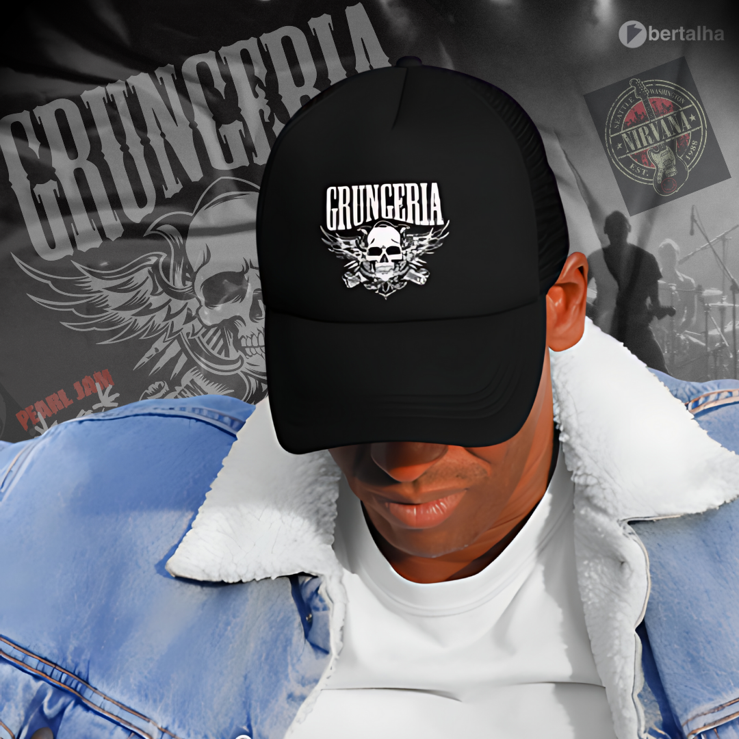 Boné Americano Banda || Grungeria 