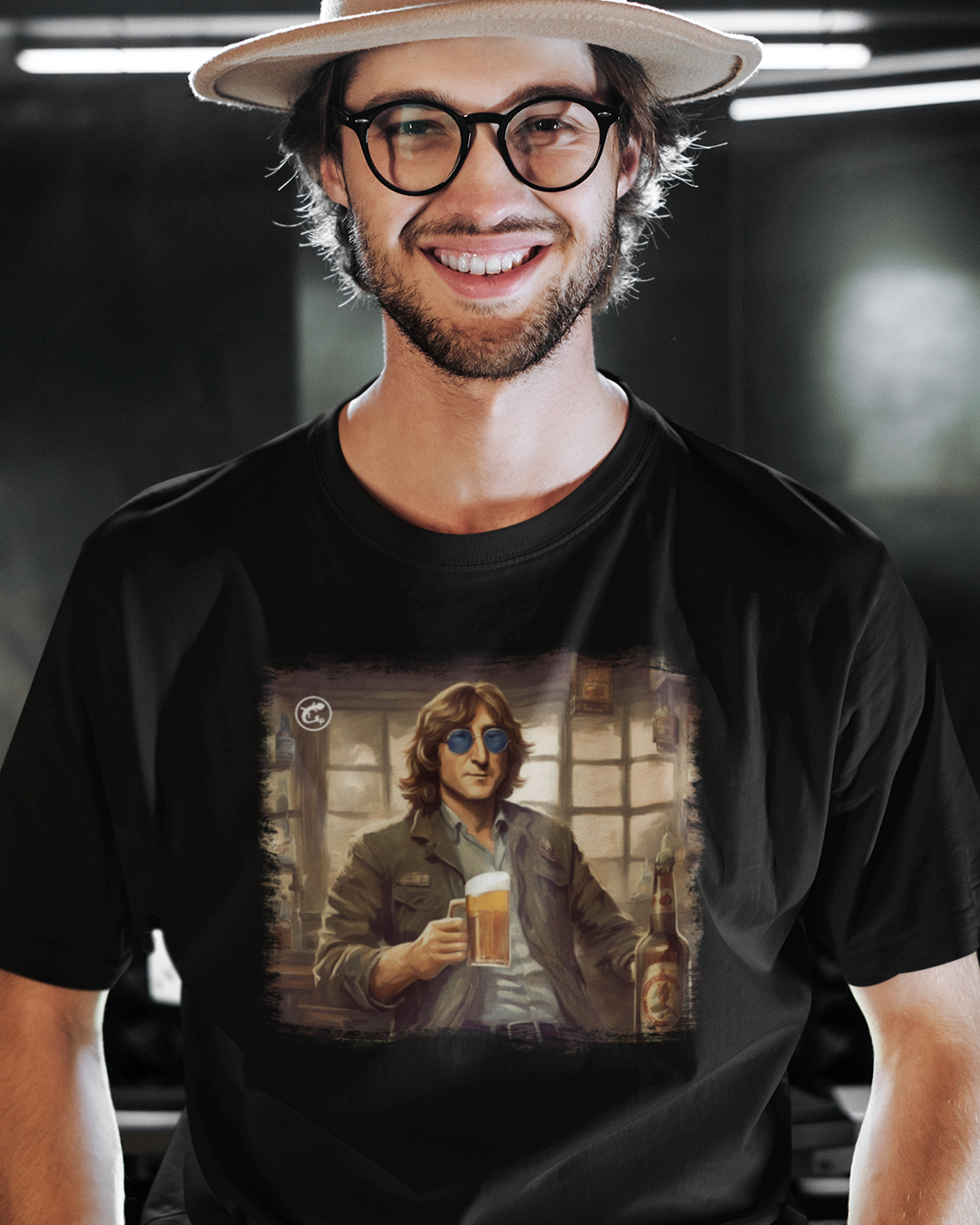Camiseta de Rock John Lennon