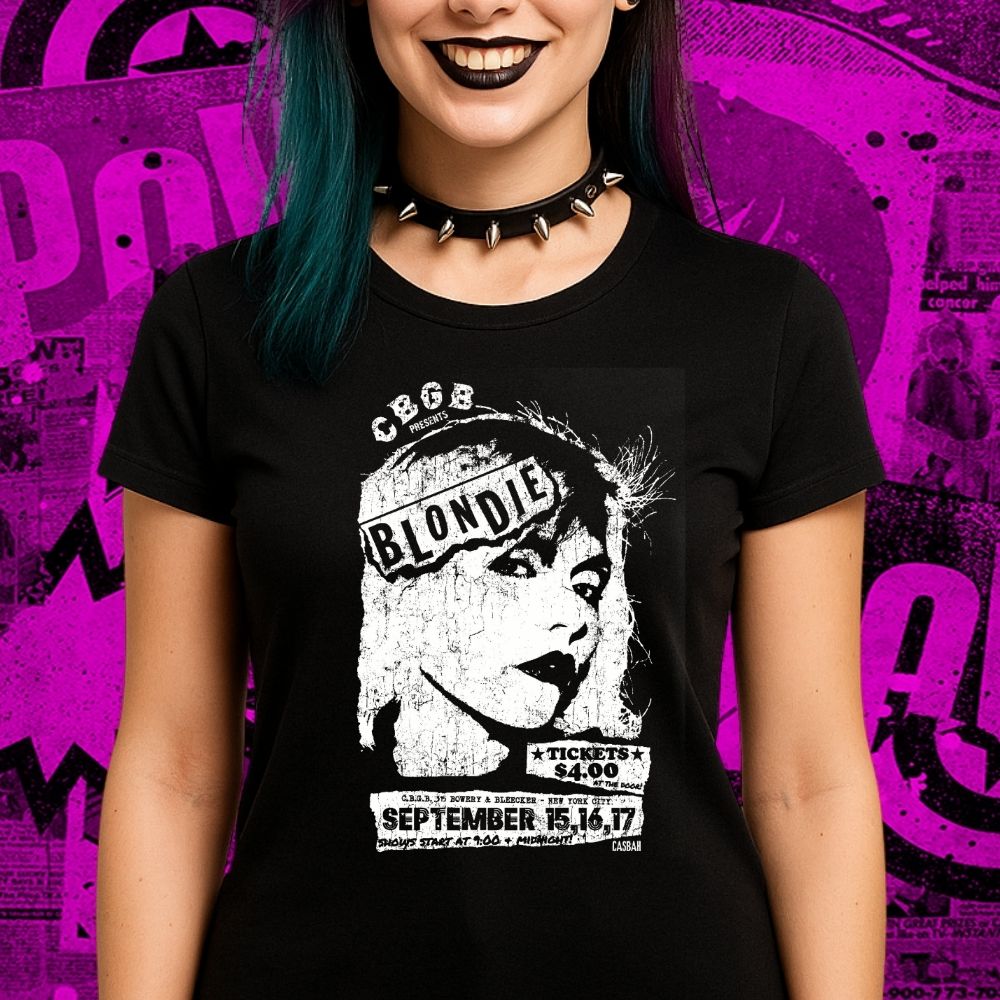 CBGB Blondie - Feminina