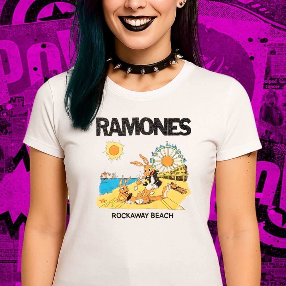 Ramones Rockaway Beach - Feminina