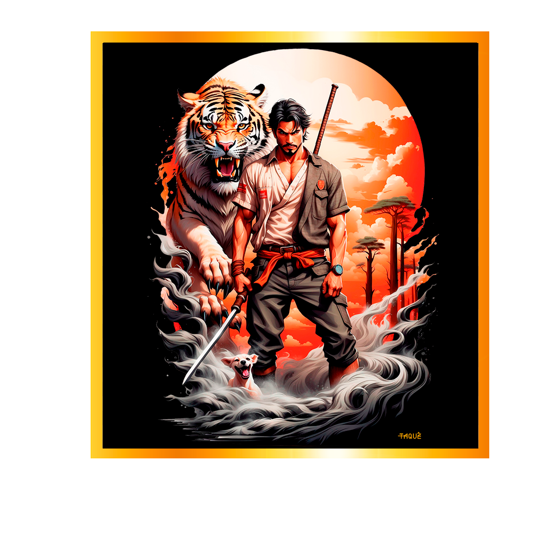 Camiseta Taquê Samurai Plus Size