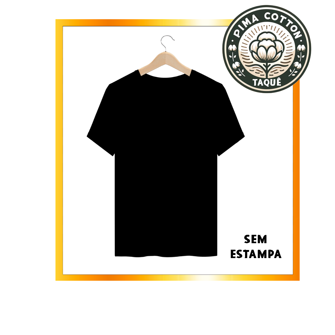 Camiseta Pima sem Estampa