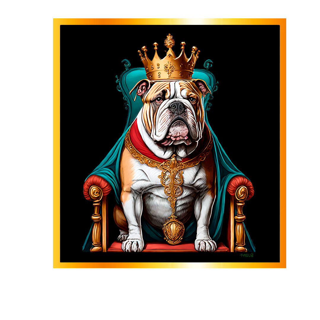 Camiseta Bulldog King Plus Size 