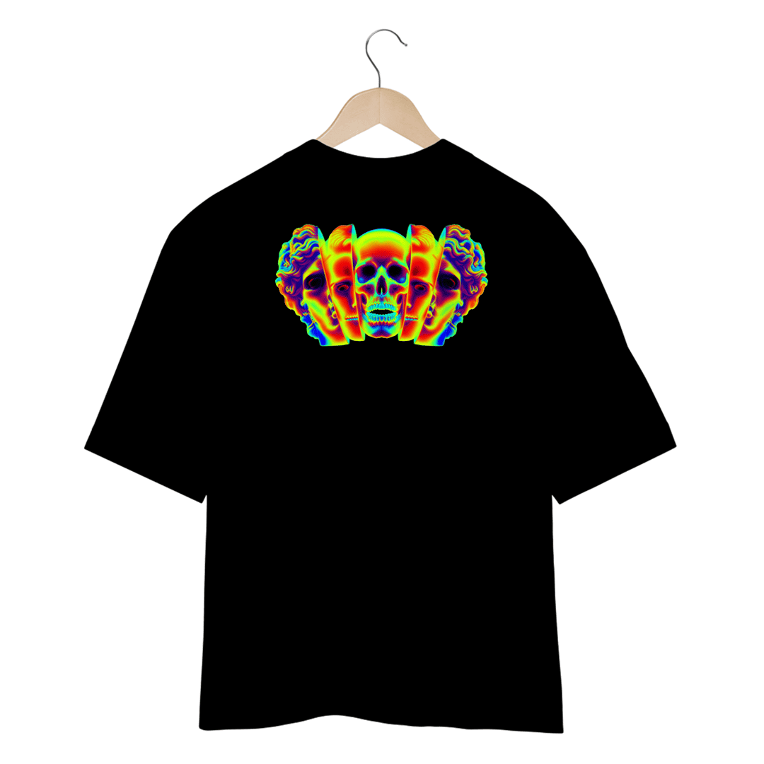 Camiseta Oversized Unreal - Preto