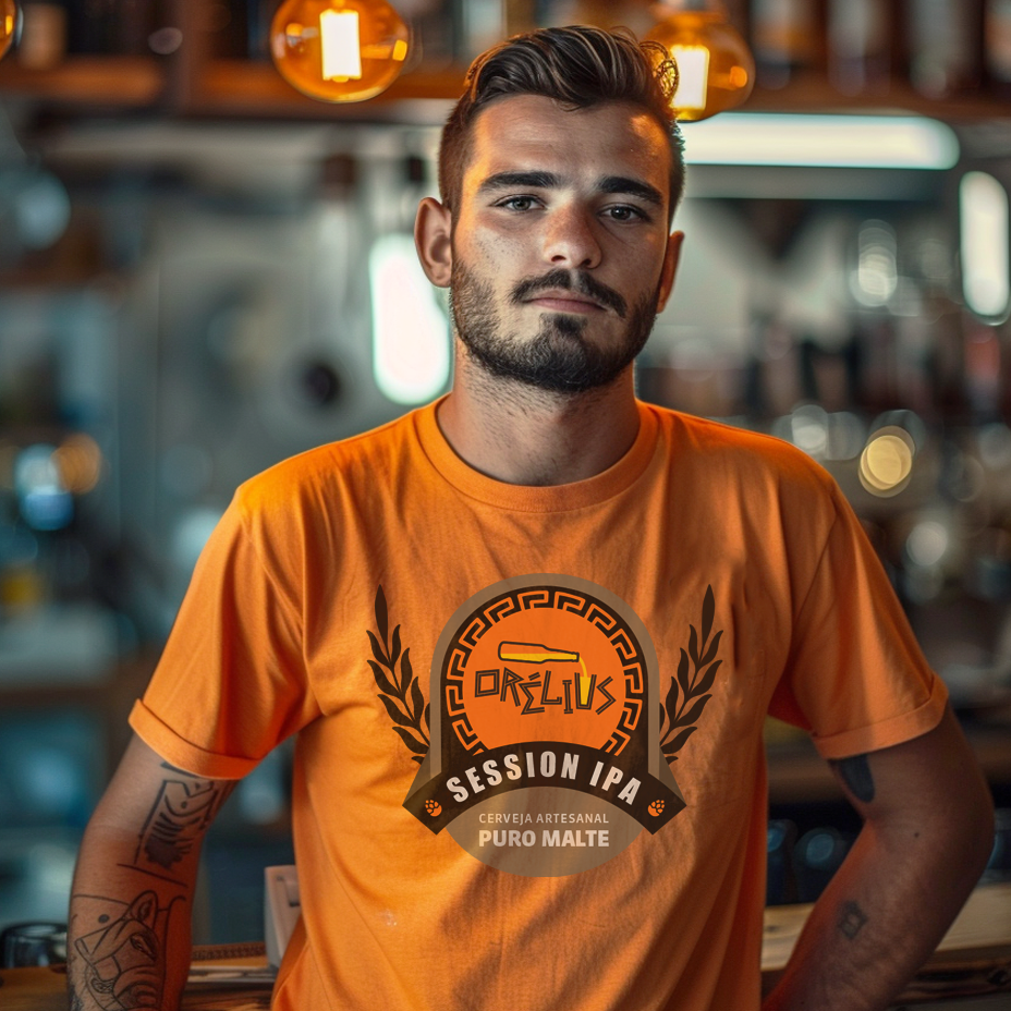 Camiseta Orélius Session IPA - Unissex