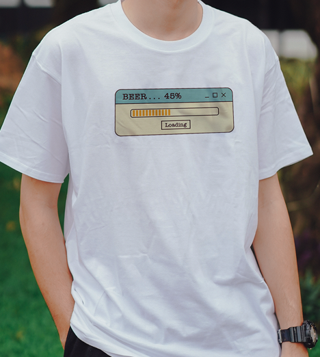 Camiseta Loading Beer - Tecnologia