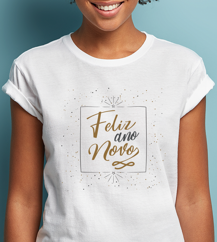 Babylook Ano Novo - Feliz Ano Novo