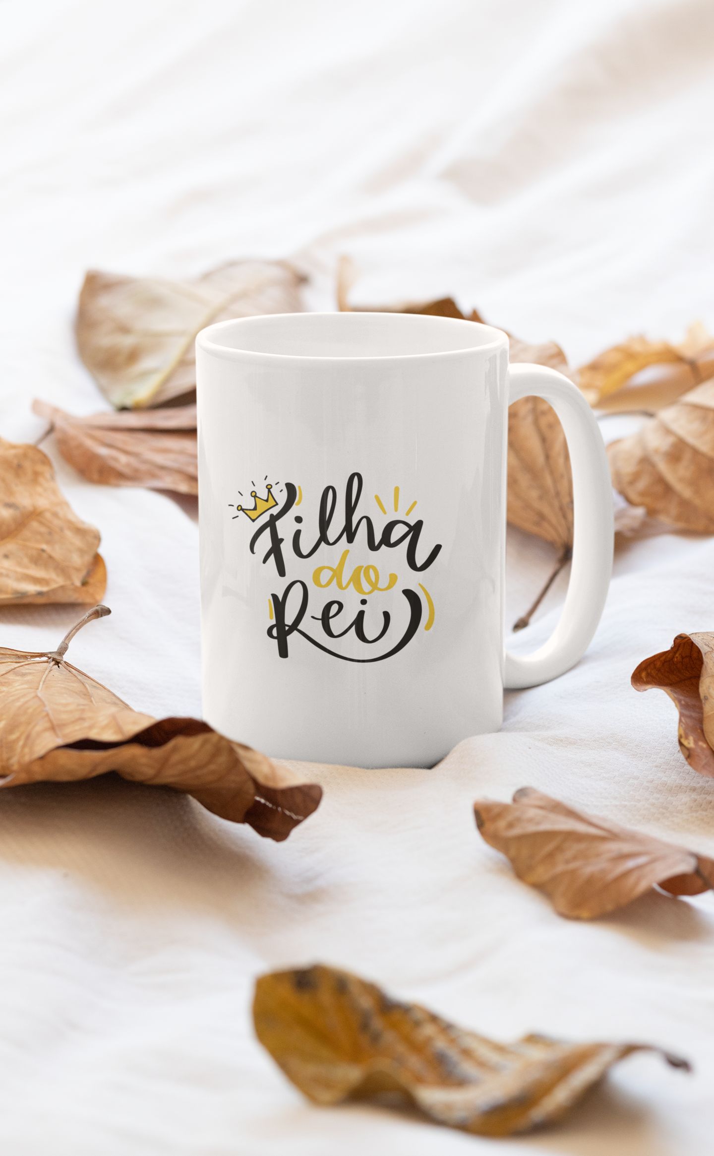 Canecas De Porcelana Personalizada, Filha Do Rei
