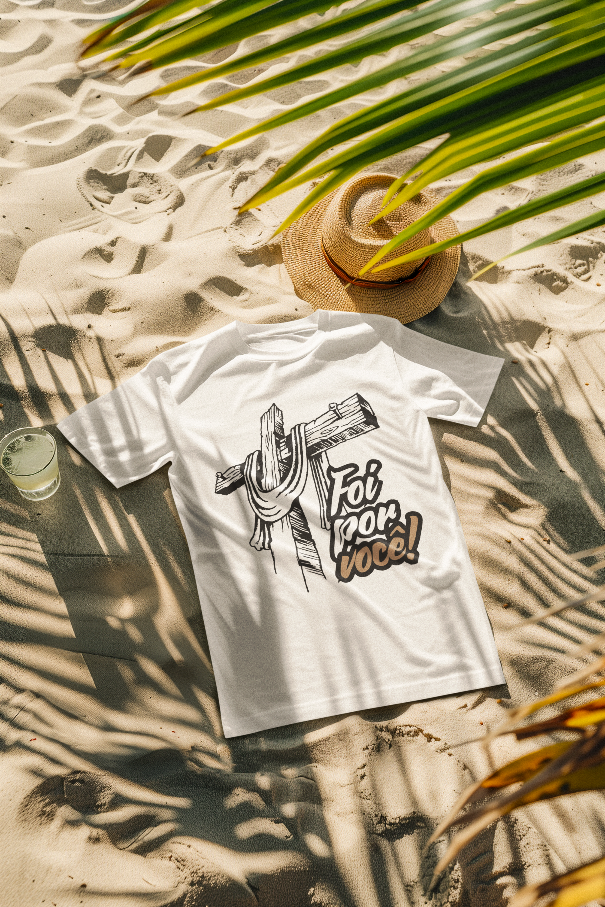 Camiseta Foi por ti