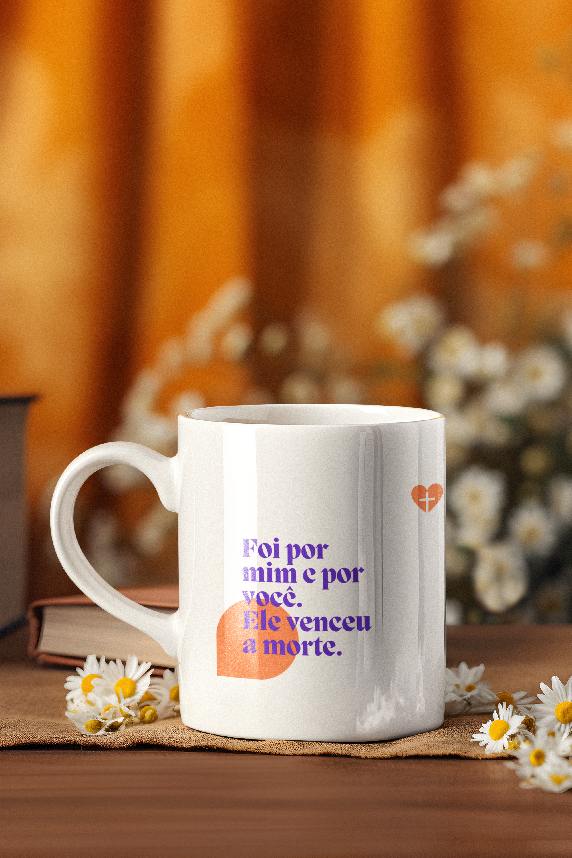Caneca De Porcelana Personalizada, Por Você