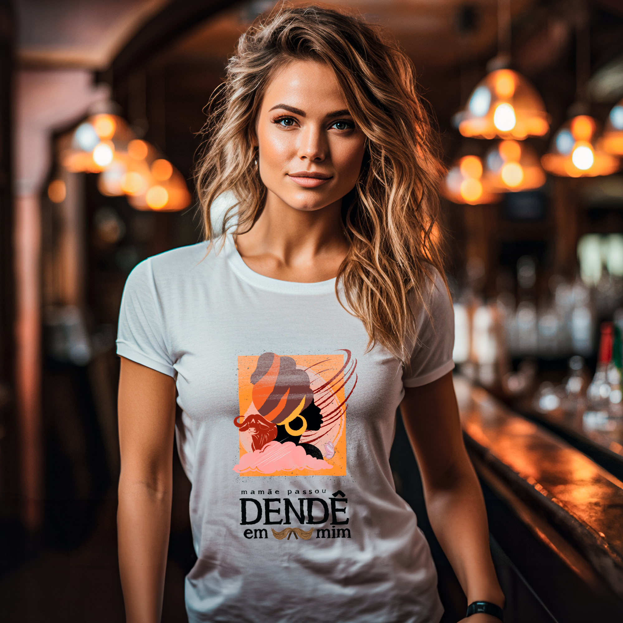 Camiseta Baby Long Oyá