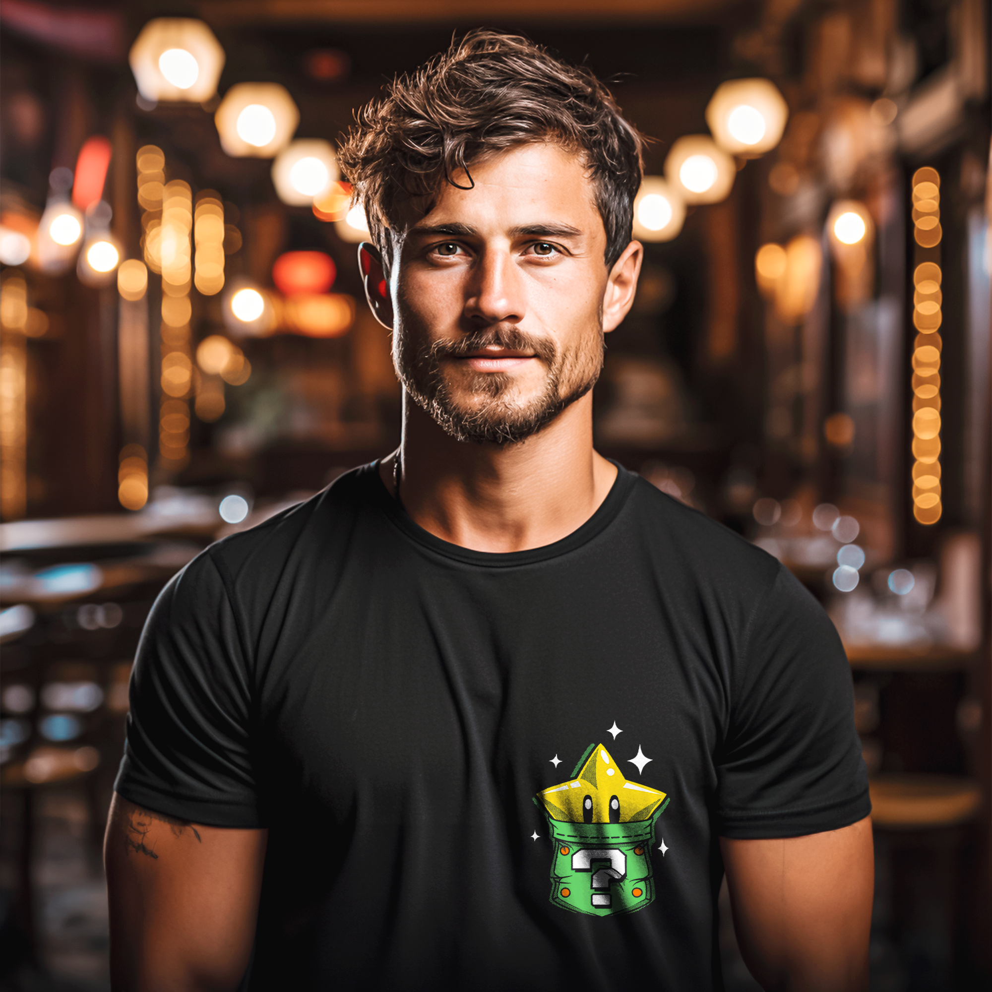 Camiseta Estrela Mario