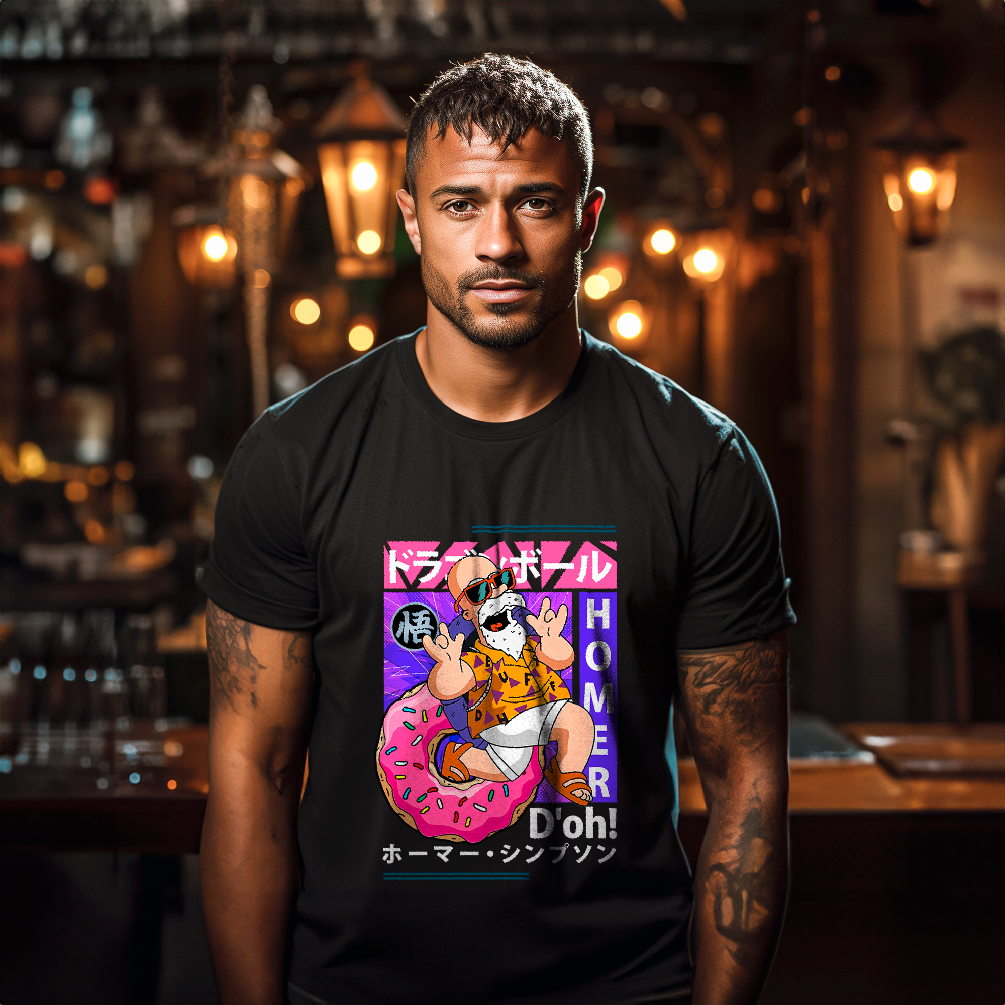Camiseta Homer Mestre Kame
