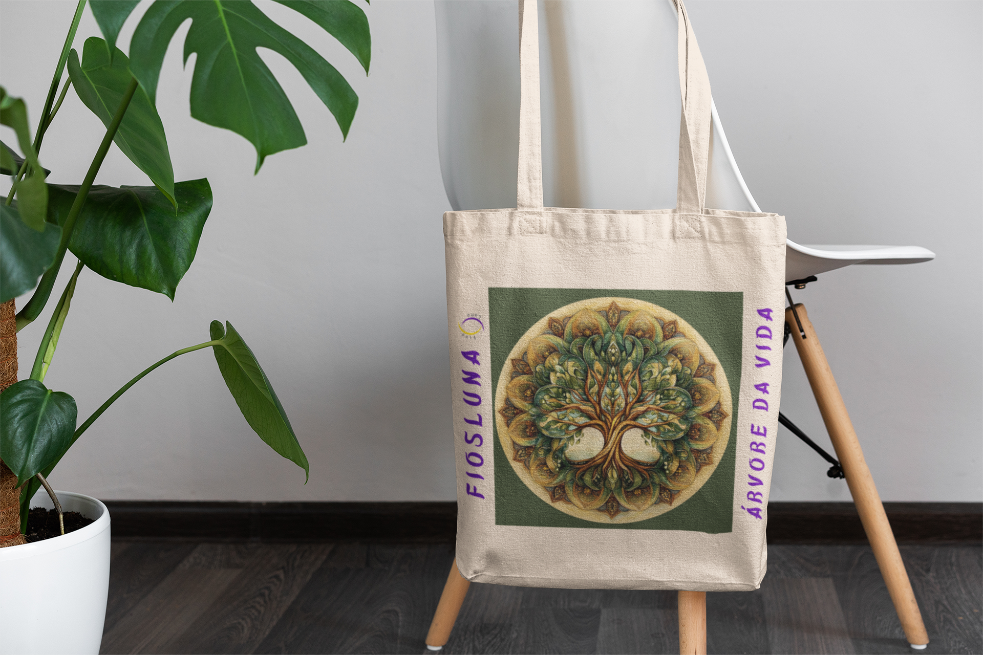 Ecobag Mandala Árvore da Vida 3