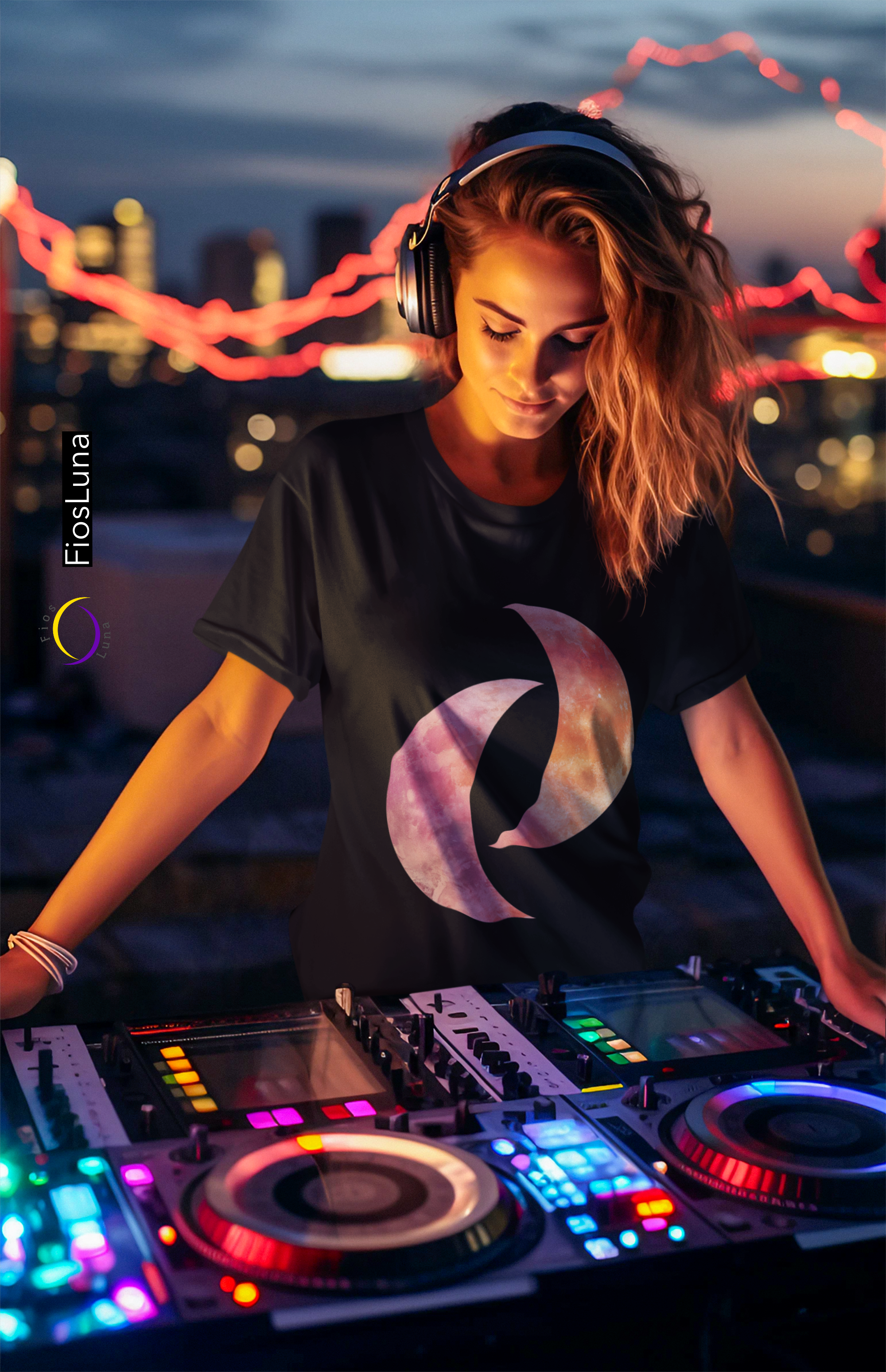 Camiseta  Feminina Algodão Pima Lunare
