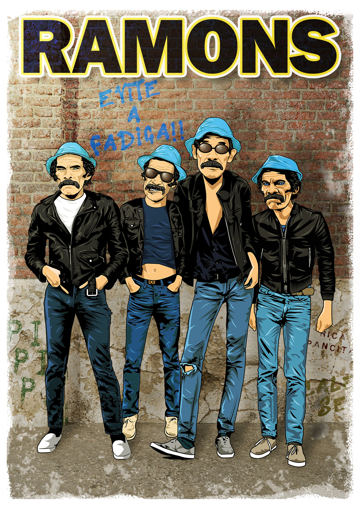 Camiseta Rock Ramons