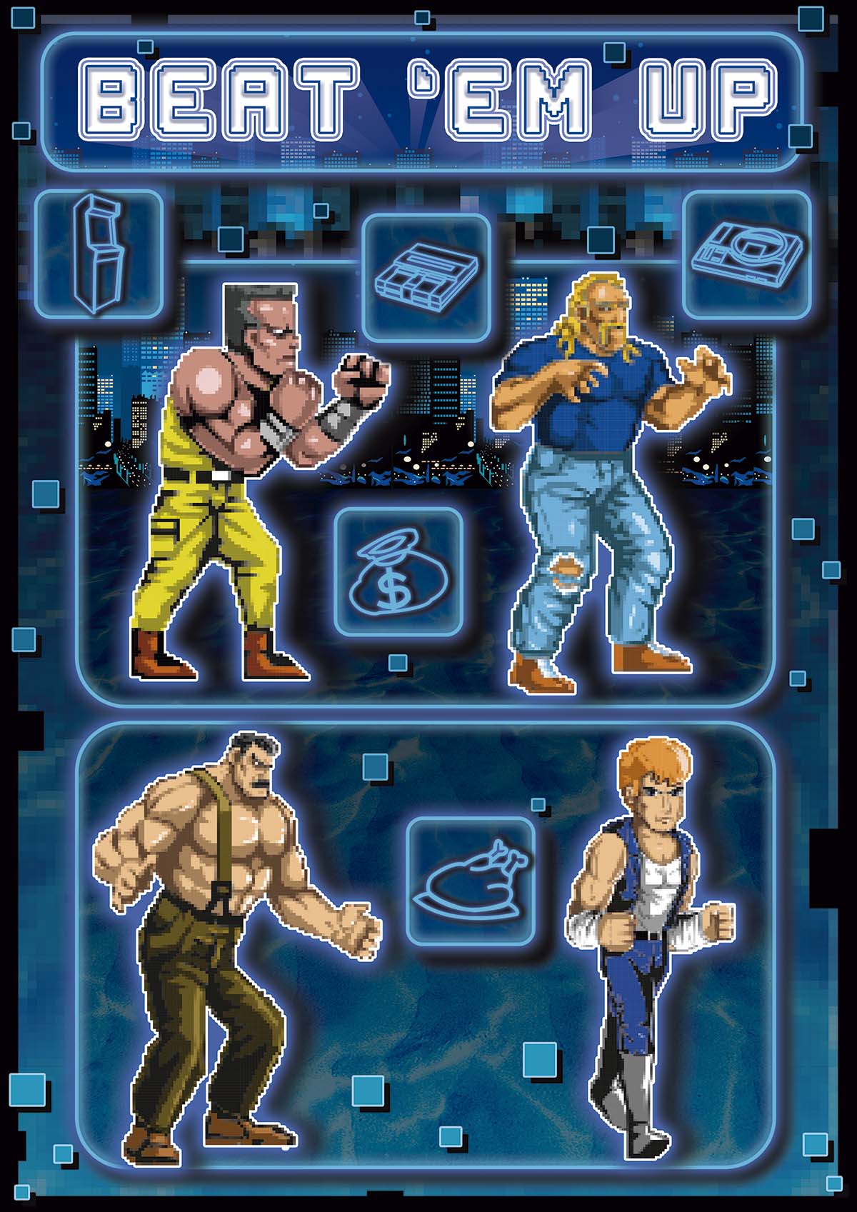 Camiseta Beat 'em up
