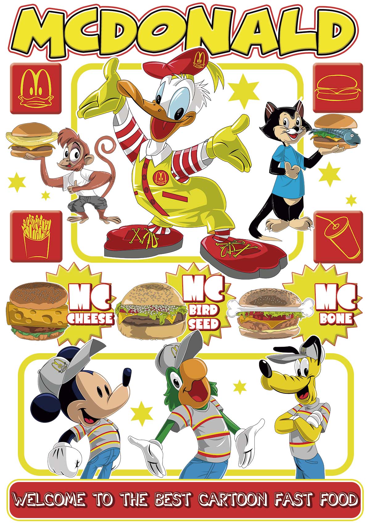 Camiseta McDONALD