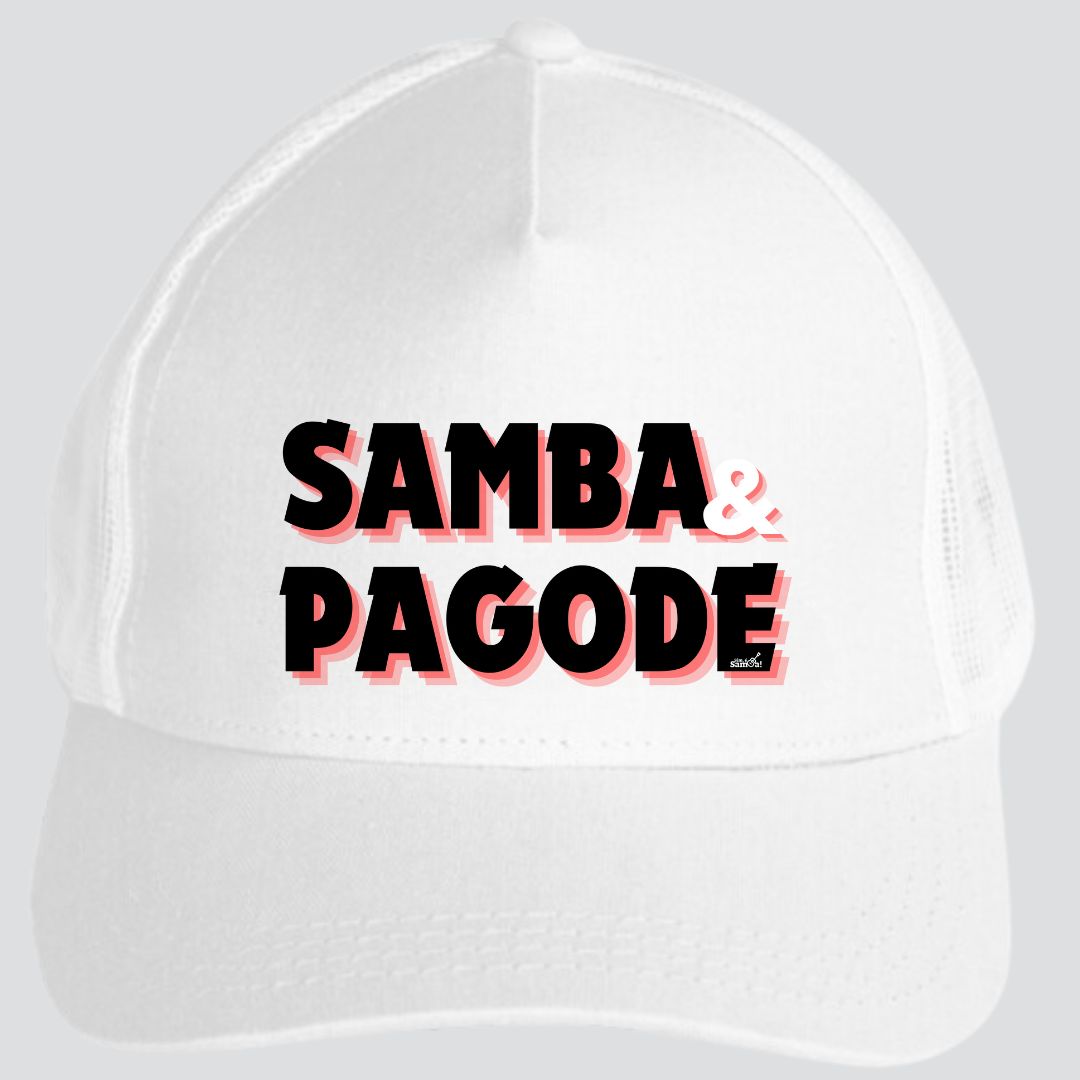 Boné Americano com Tela - Samba e Pagode