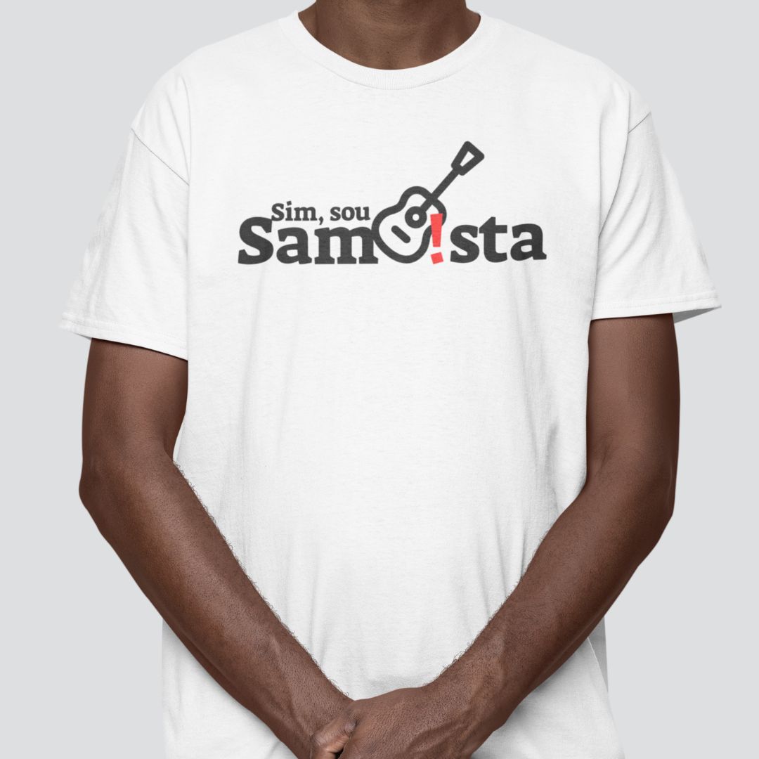 Camiseta Quality Masculina - Sim Sou Sambista