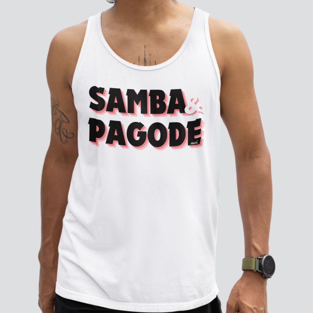 Camiseta Regata Masculina Quality - Samba e Pagode