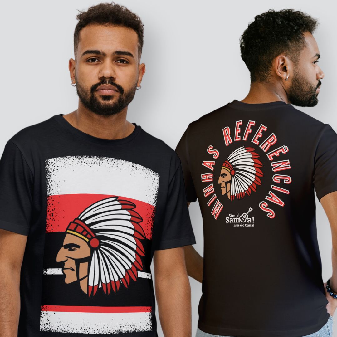 Camiseta Clássica Masculina - Minhas Referências