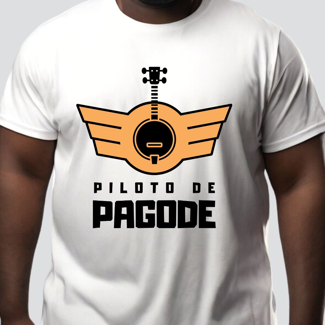Camiseta Plus Size - Piloto do Pagode