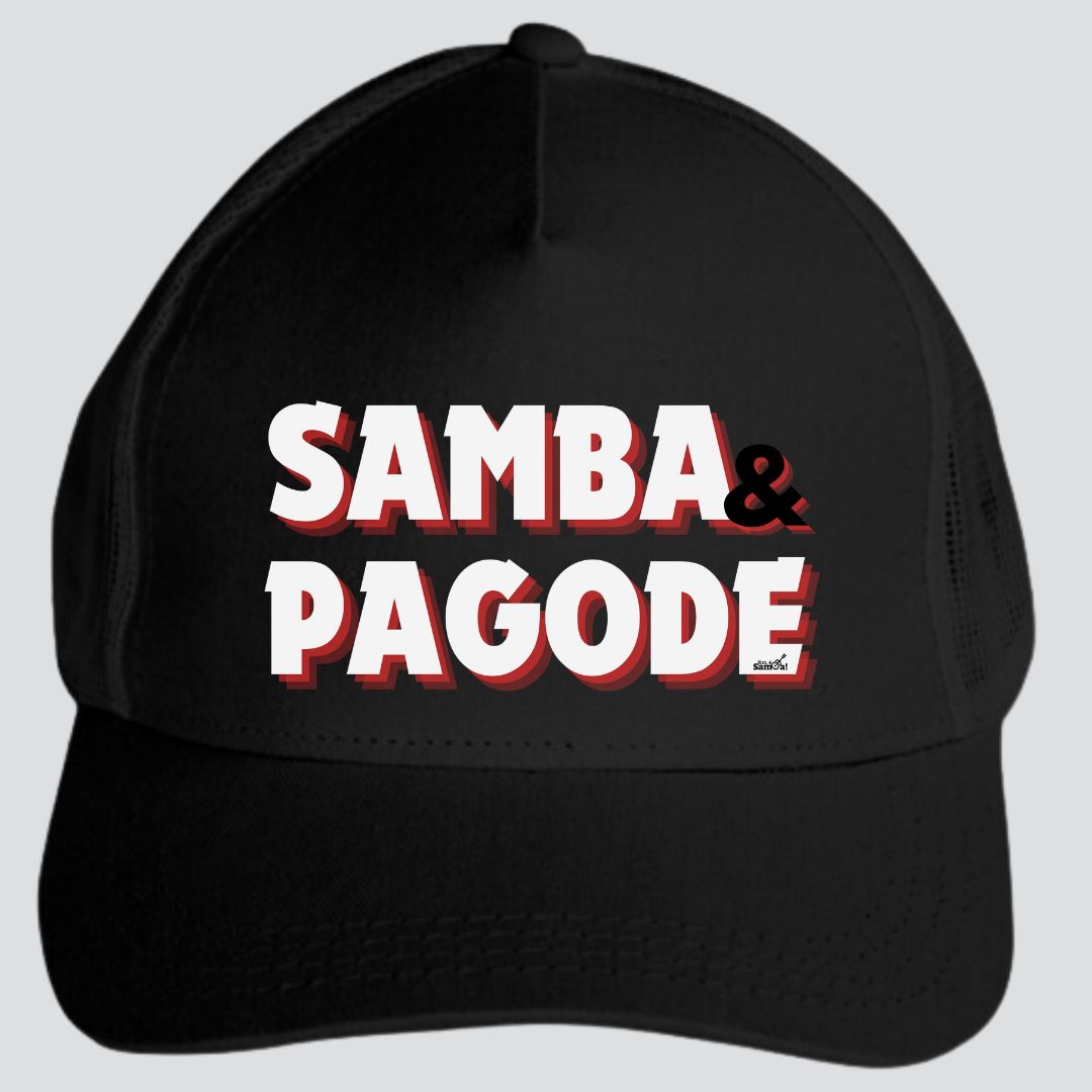 Boné Americano com Tela - Samba e Pagode