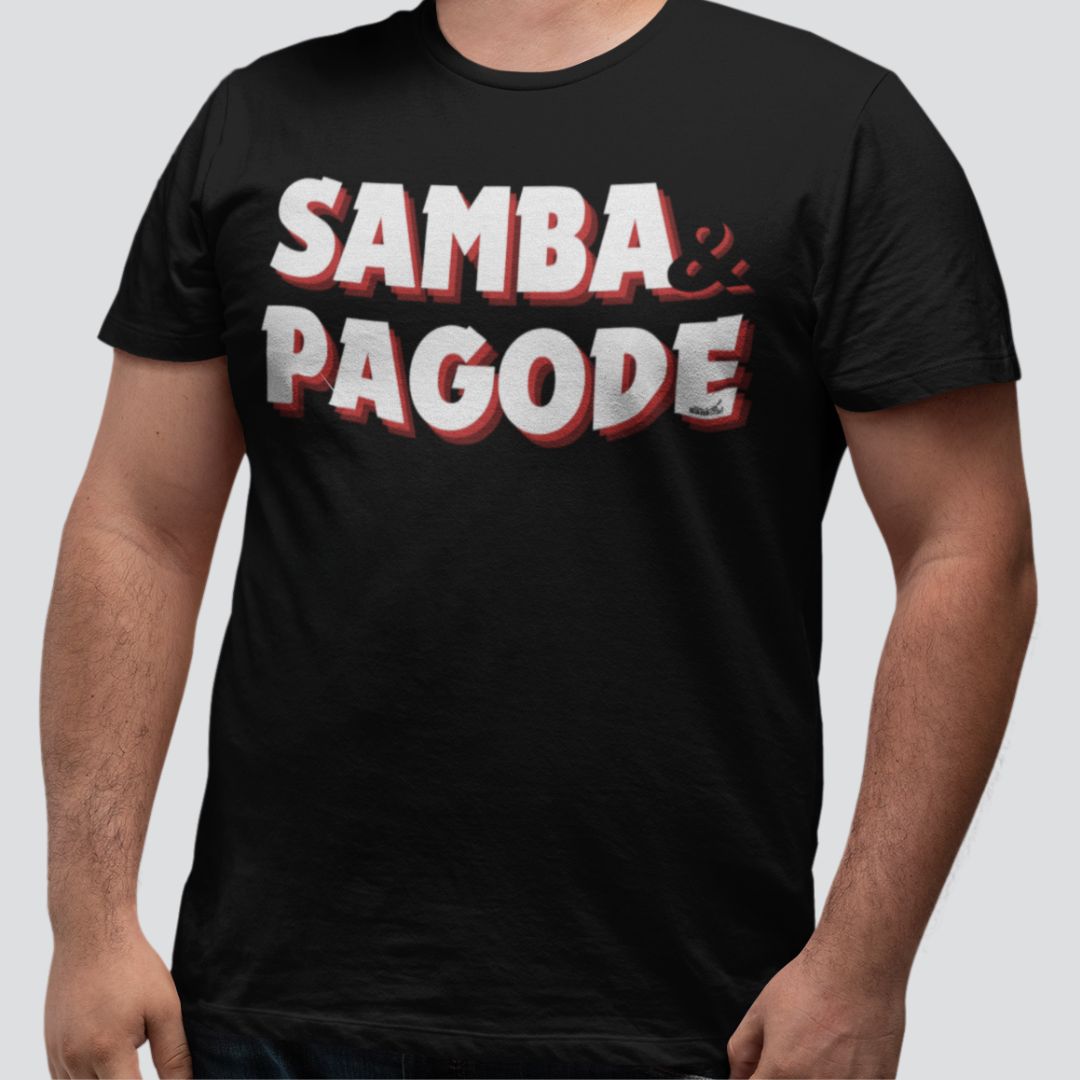 Camiseta Plus Size - Samba e Pagode