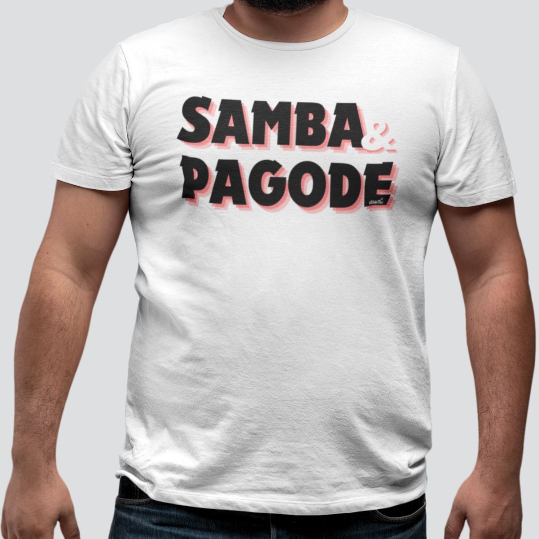 Camiseta Plus Size - Samba e Pagode