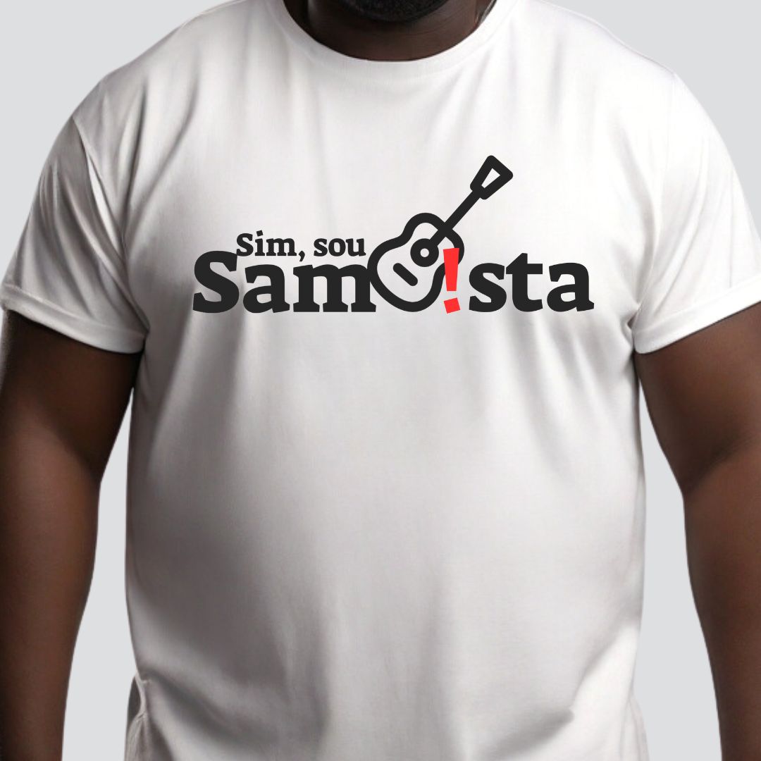 Camiseta Plus Size - Sim Sou Sambista
