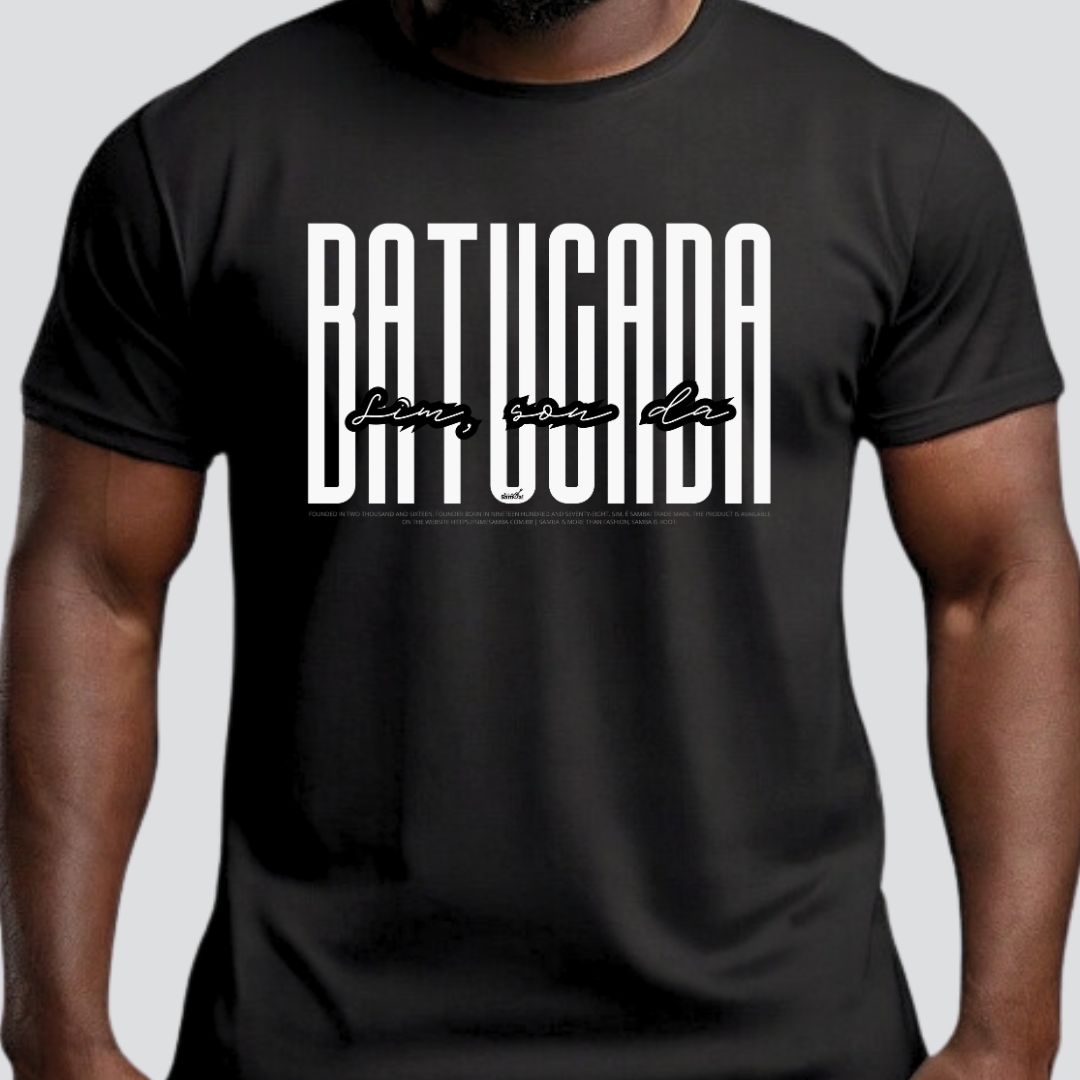 Camiseta Clássica Masculina - Sim Sou da Batucada