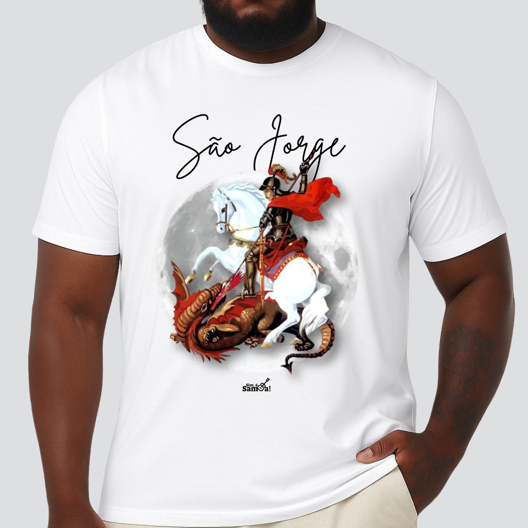 Camiseta Plus Size - São Jorge