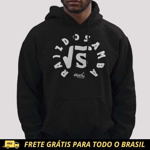 Blusão de Moletom Canguru - Raiz do Samba