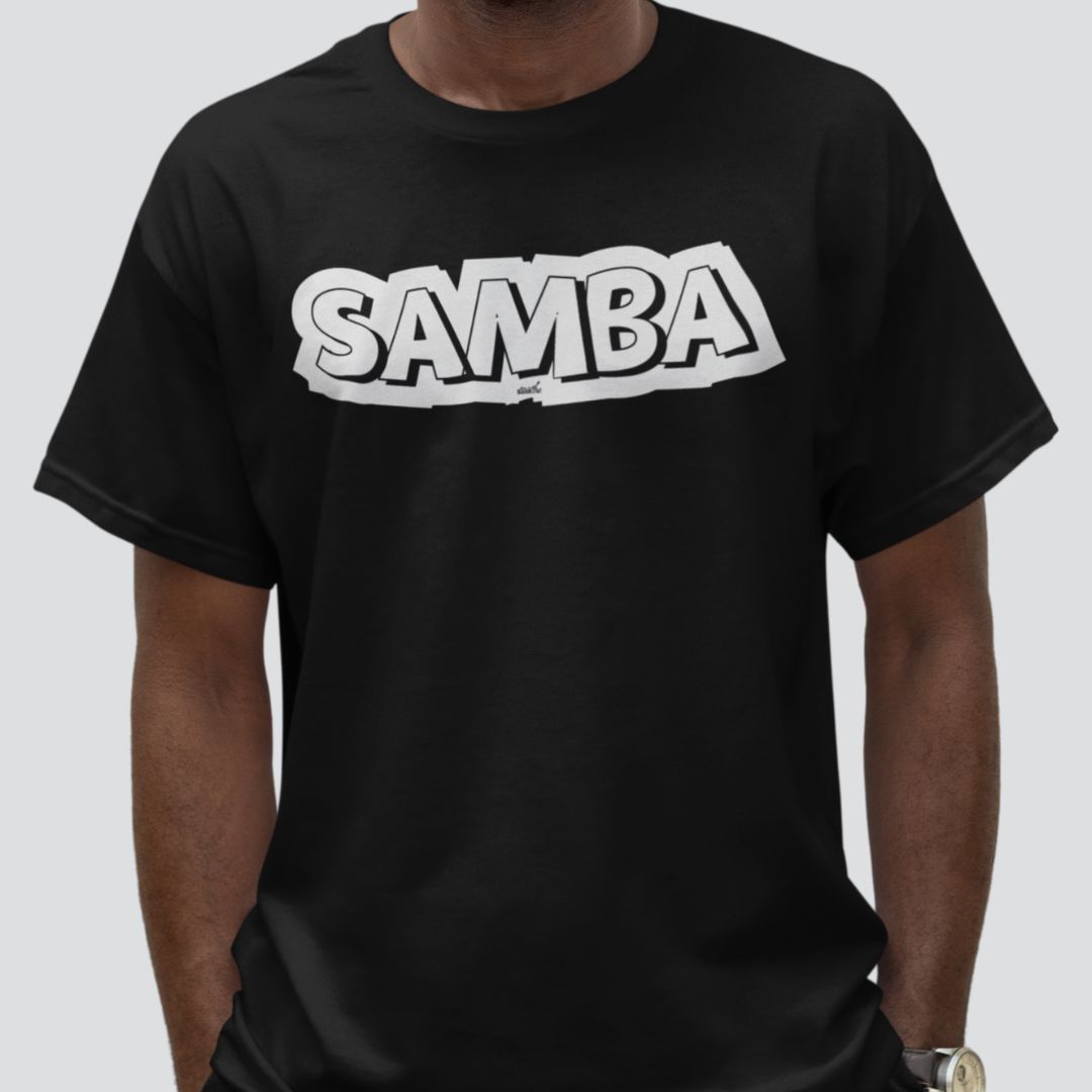 Camiseta Quality Masculina - Samba Estampado