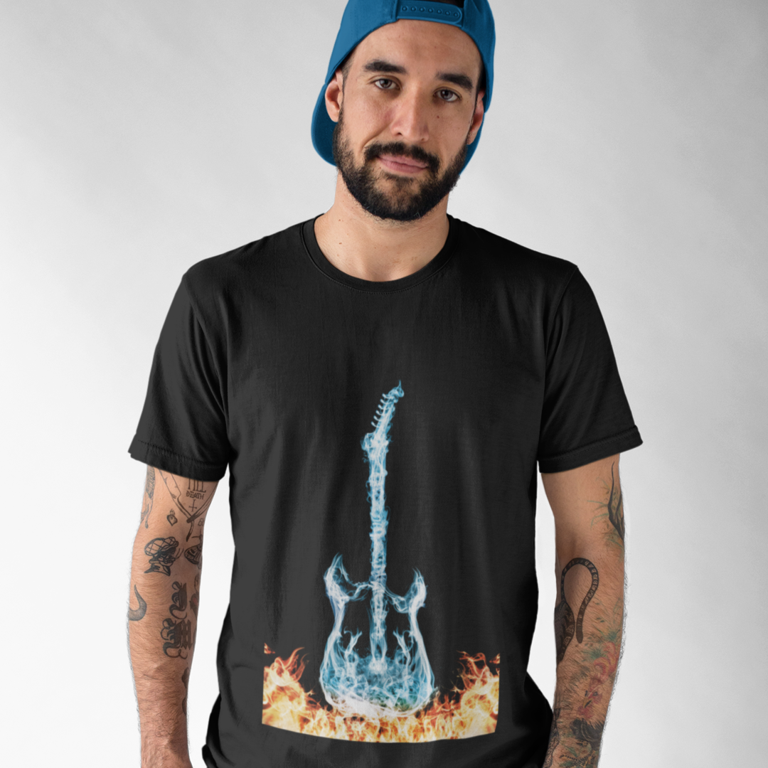 Flaming Guitar 02