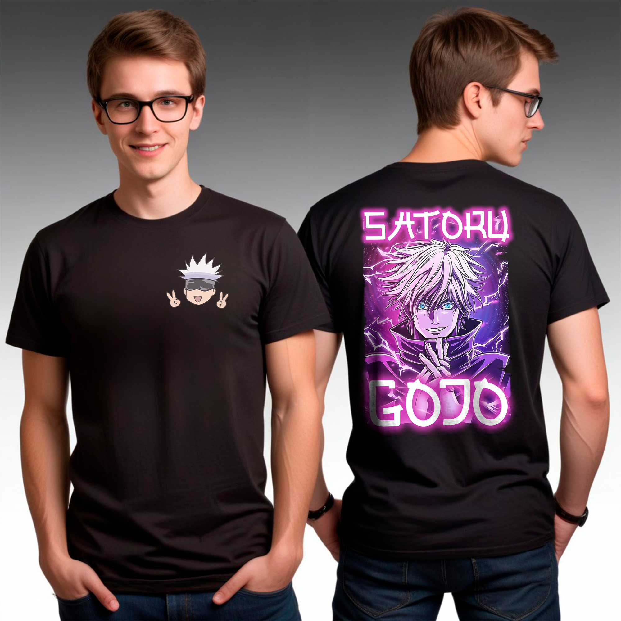 CAMISA SATORU GOJO 