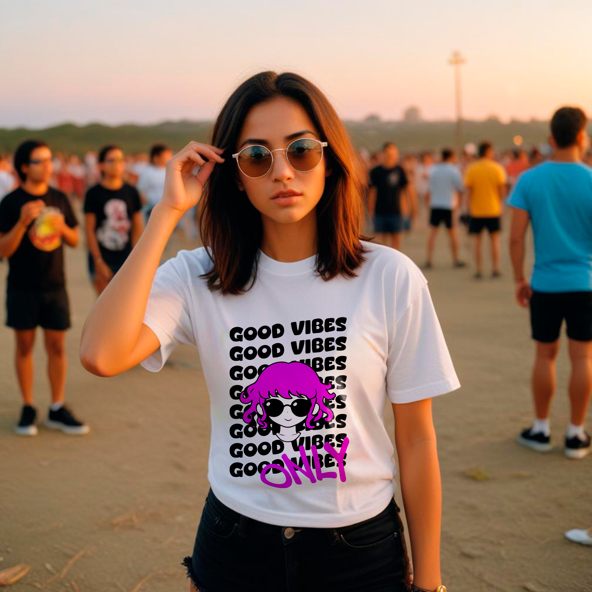 CAMISA GOOD VIBES 