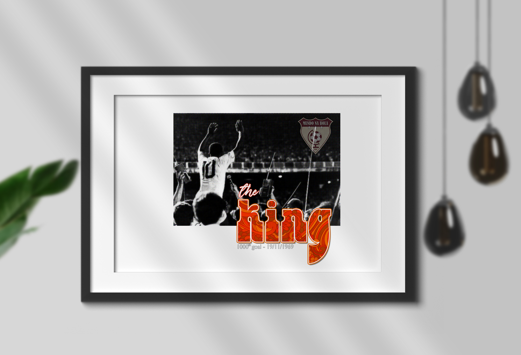 THE KING | 1000th goal | POSTER