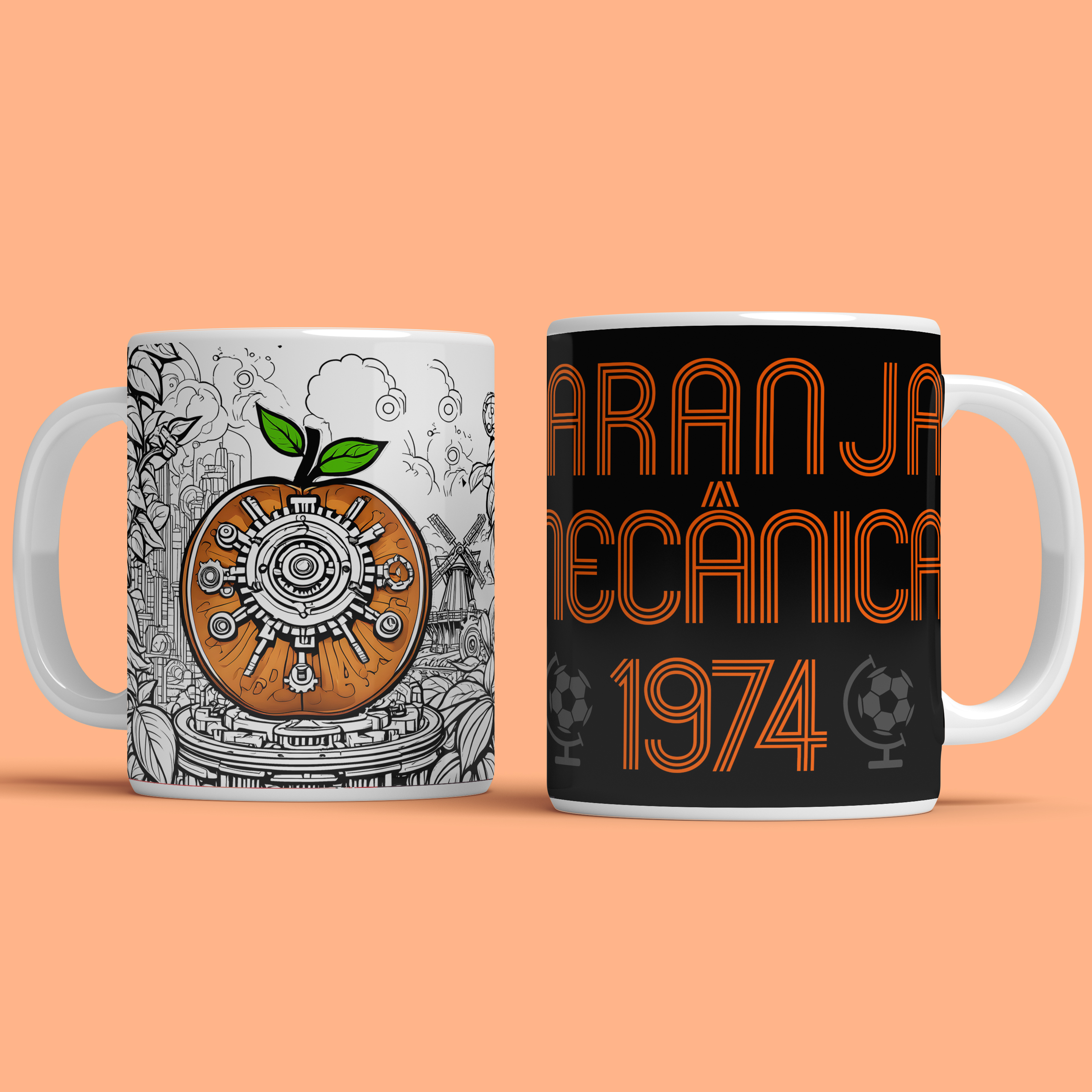 LARANJA NA CANECA