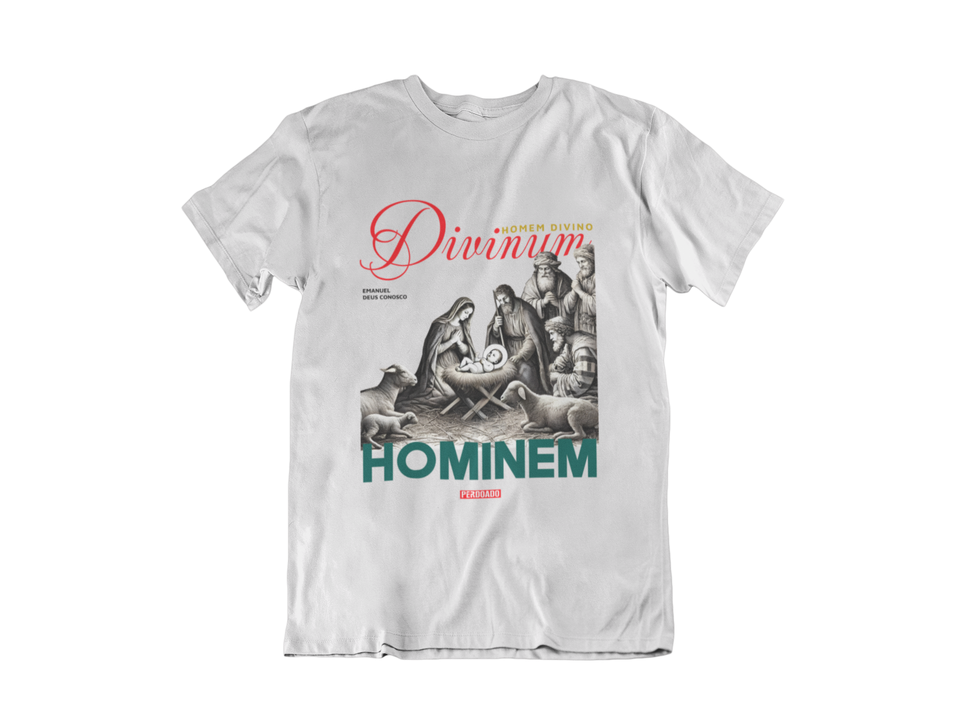 0006PS - Camiseta PlusSize Homem DIvino