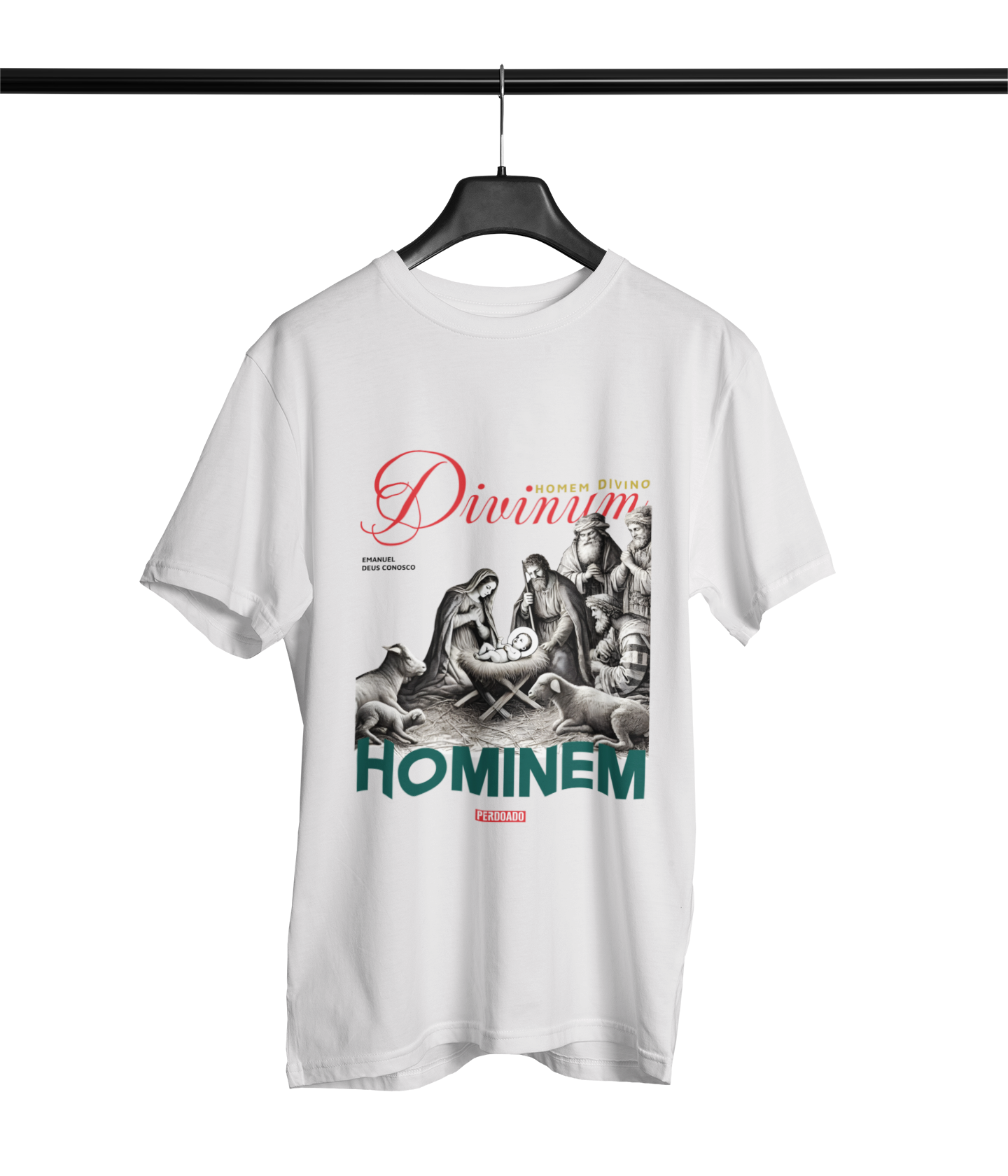 0006 - Camiseta Unissex Homem Divino