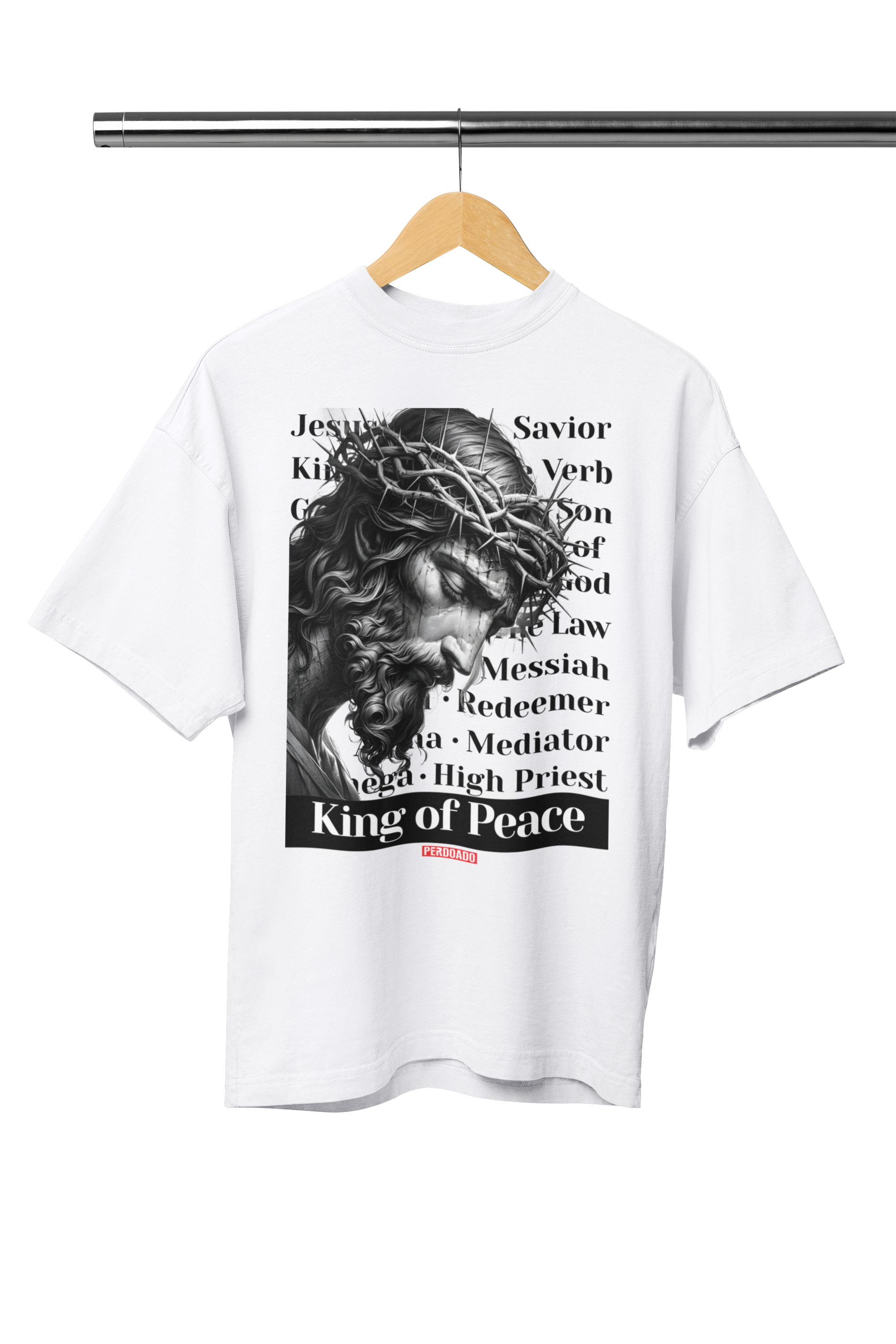 0002OS - Camiseta Oversized King of Peace