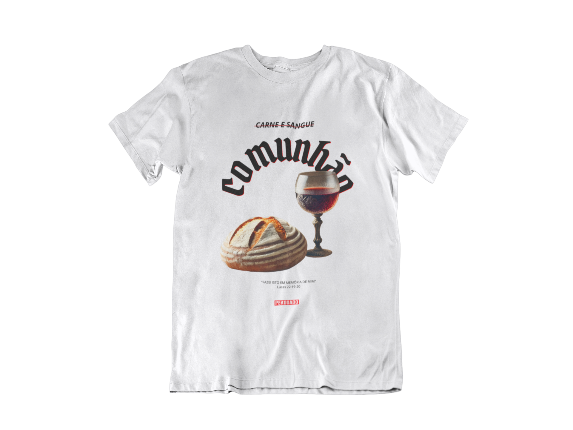 0009PS - Camiseta PlusSize Comunhão