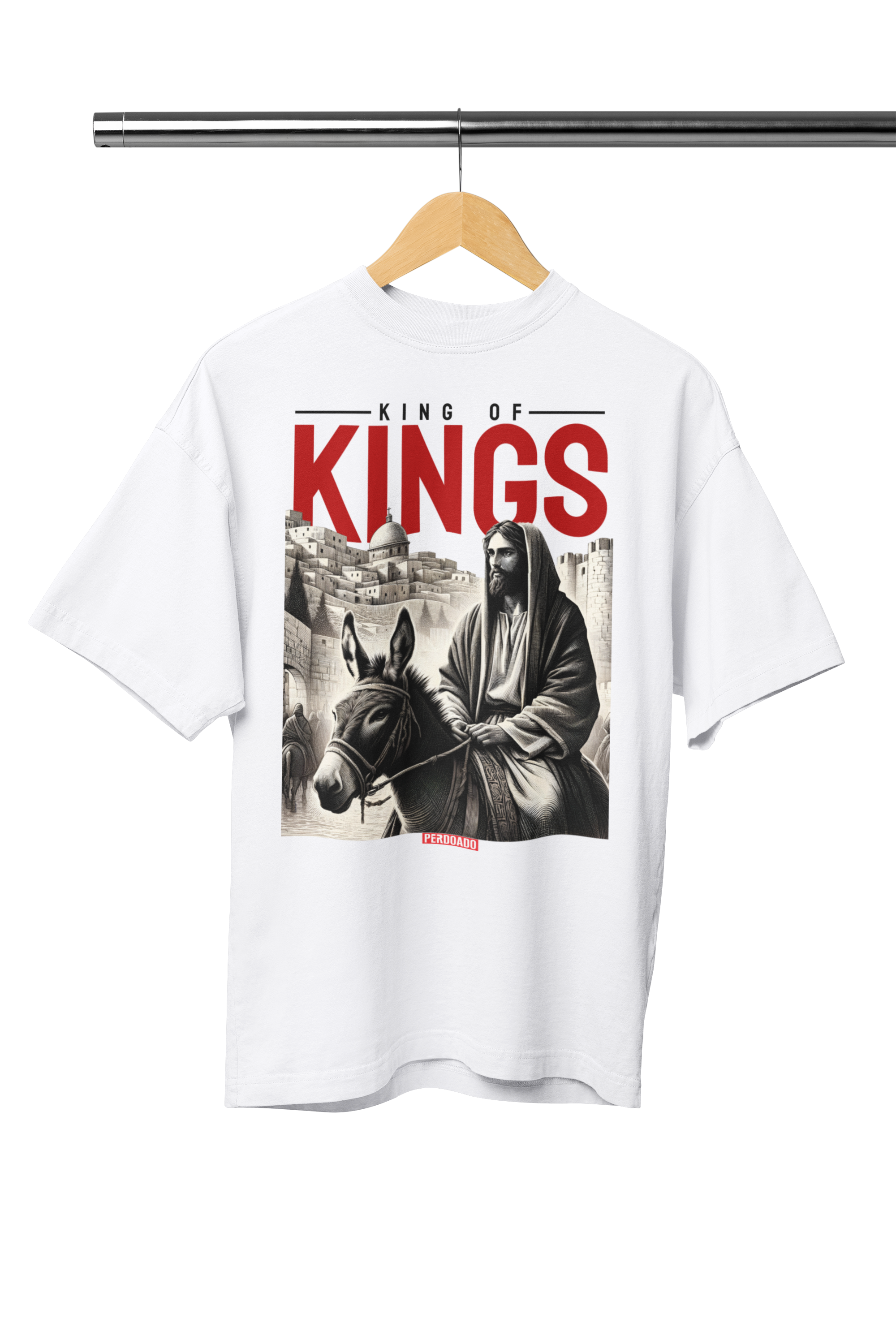 0001OS - Camiseta Oversized King of Kings